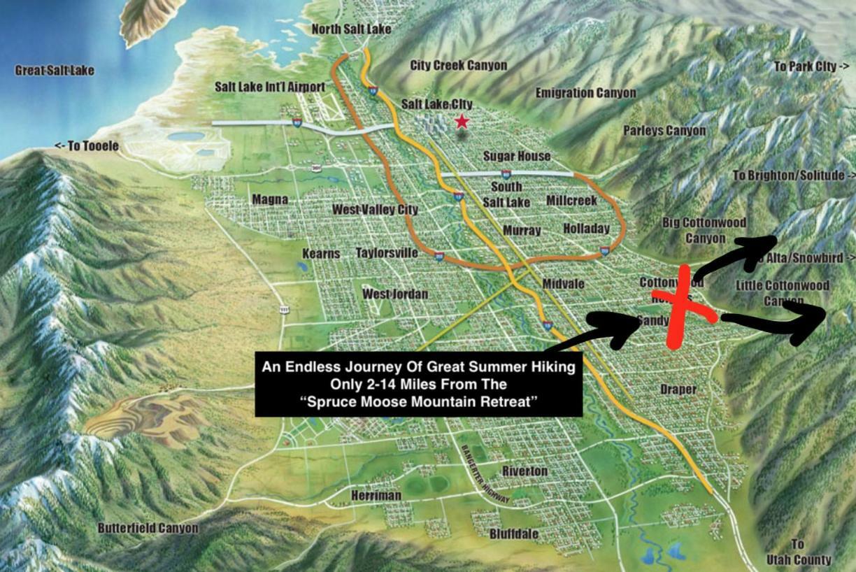 Spruce Moose Mtn Retreat W Sauna 11 Miles To World Class Ski ساندي المظهر الخارجي الصورة